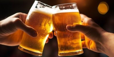 Pivo ve dvou sklenicích