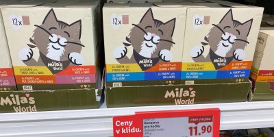 Lidl končí s privátními značkami krmiv Coshida a Orlando. Nahrazuje je nová řada, na které pracují i veterináři