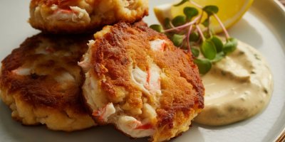 Krabí placičky za pár korun. Z obyčejných surimi tyčinek připravíte rychlou večeři jako z restaurace