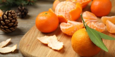 Oloupané i neoloupané mandarinky