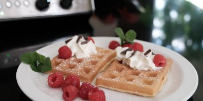 Recept na rychlé vafle, které jsou hotové za pár minut a báječně chutnají!