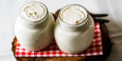 Domácí pribináček ve sklenicích