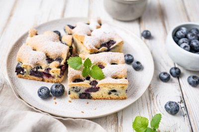 Nadýchaná bublanina s ovocem