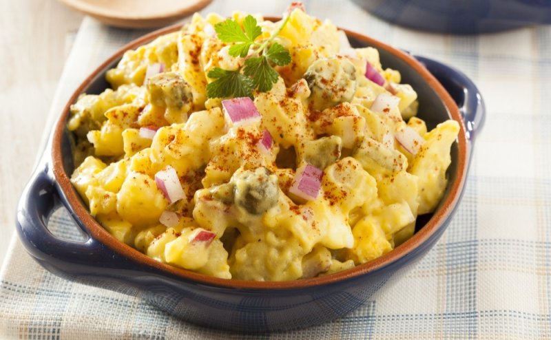 Fitness zdravý bramborový salát