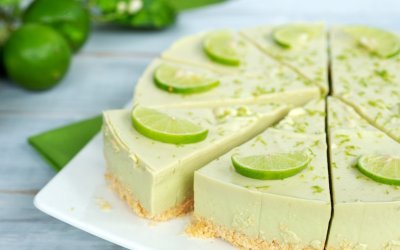 Limetkový cheesecake