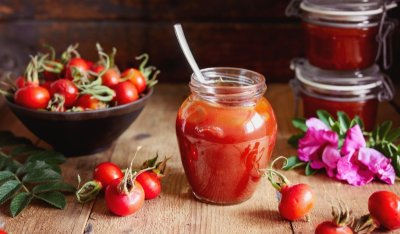 Domácí šípková marmeláda