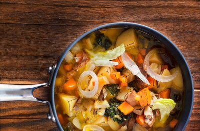 Selská bramborová polévka