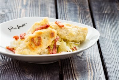 Chlupaté knedlíky se zelím