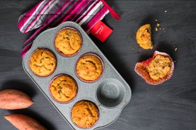 Muffiny ze sladkých brambor