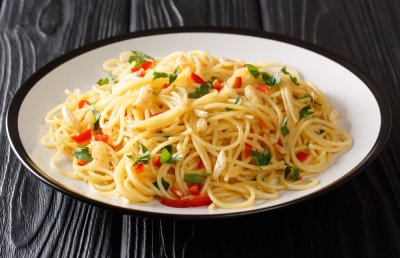 Špagety aglio olio