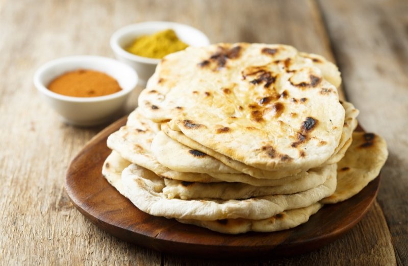 Indické placky Naan
