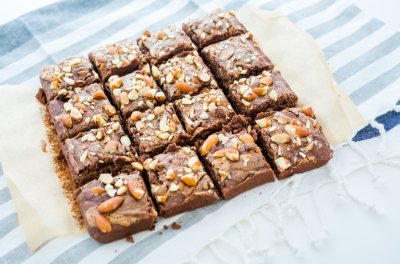 Čokoládovo-sušenkový chlebíček