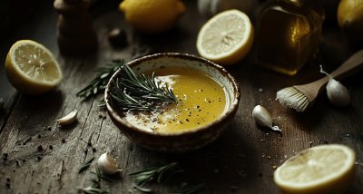 Citronová marináda s rozmarýnem