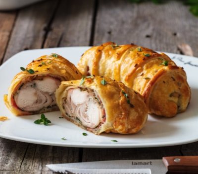 Králičí hřbet v listovém těstě