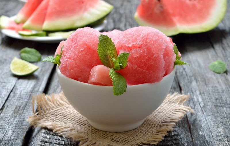 Melounový sorbet