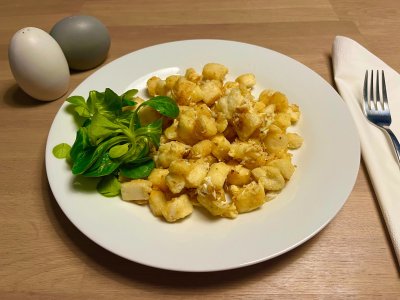 Knedlík s vajíčkem