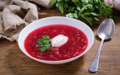 Vegetariánský boršč