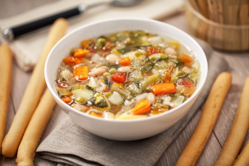 Polévka Minestrone