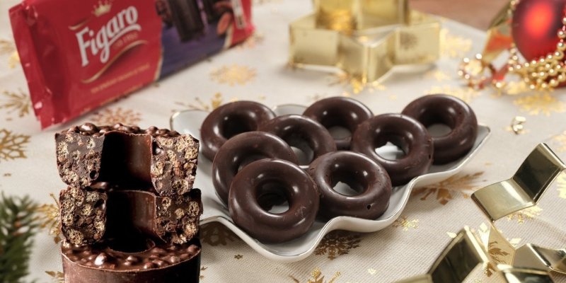 Donuty z hořké čokolády