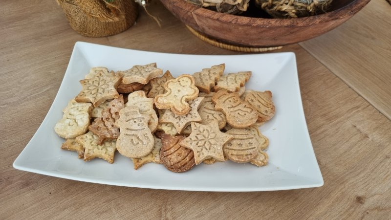 Bezlepkové máslové sušenky