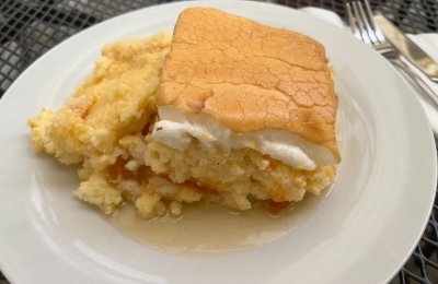 Rýžový nákyp s meruňkami