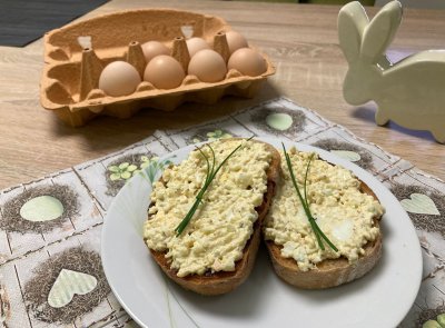 Vajíčková pomazánka s majonézou
