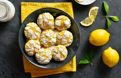 Lemon crinkles