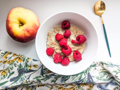 Mléčná ovesná kaše