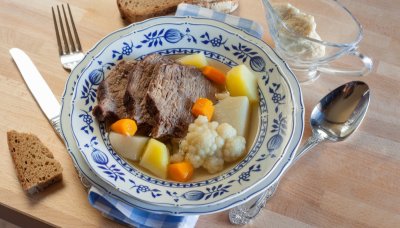 Vídeňský vývar tafelspitz