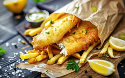 Fish and chips podle Jamieho Olivera