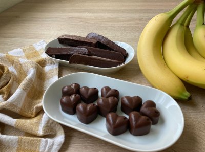 Rychlé banánové pralinky