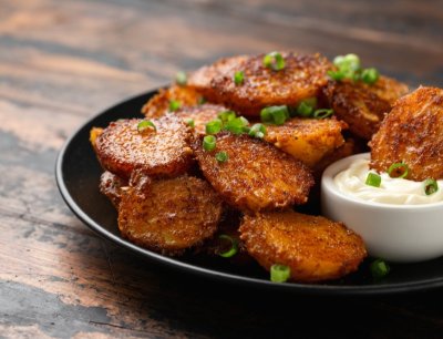 Pečené brambory s parmazánem