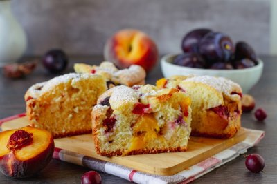 Ovocná buchta bez vajec