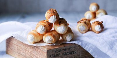 Kremrole s tvarohovým krémem