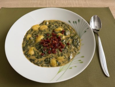 Gnocchi se špenátem