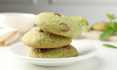 Mátové čoko sušenky