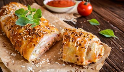 Závin s vaječnou náplní