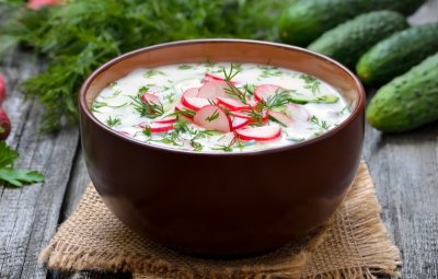 Jarní ředkvičková polévka