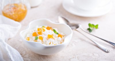 Rýžový nákyp s meruňkami