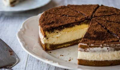 Tiramisu cheesecake