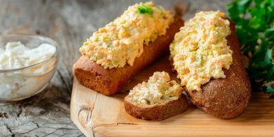 Mrkvová pomazánka s tvarohem