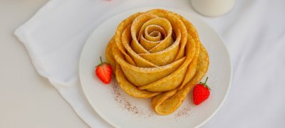 Palačinková růže