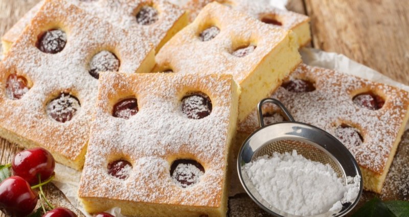Hrnková třešňová bublanina