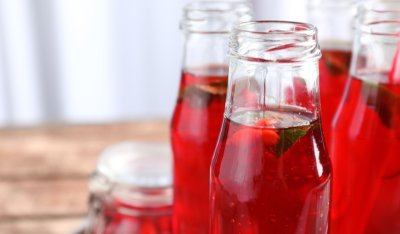 Domácí jahodový ocet