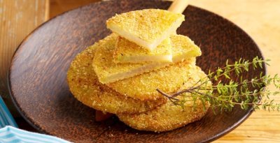 Smažené kedlubnové řízečky