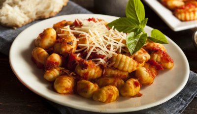 Bramborové noky se sušenými rajčaty a mascarpone