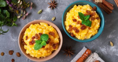 Sladké dýňové rizoto se skořicí a medem