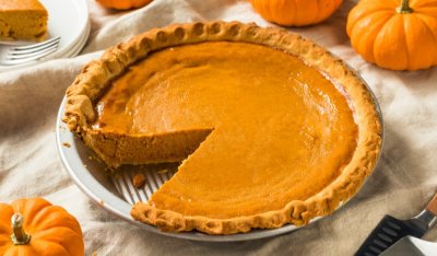 Tradiční americký dýňový koláč