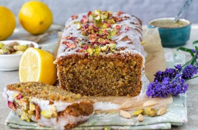 Pistáciový chlebíček