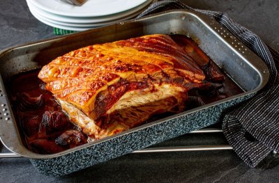 Pečený bůček podle pana Cuketky